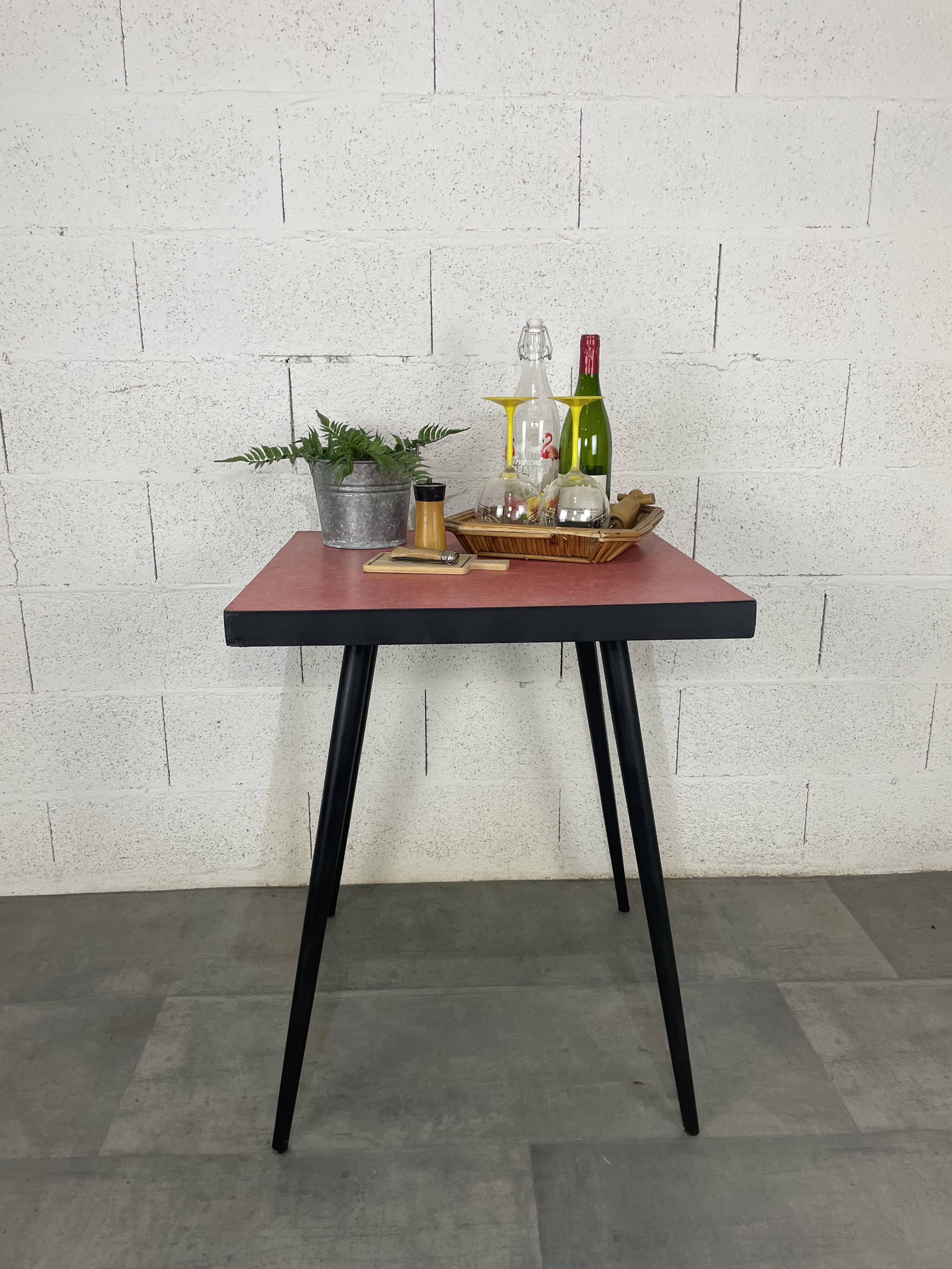 Vintage formica table