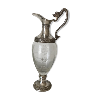 Silver plated decanter, Buton distillery