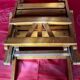 Chaise enfant pliante  bois vintage