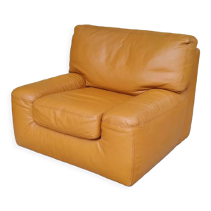 Fauteuil cuir vintage - design