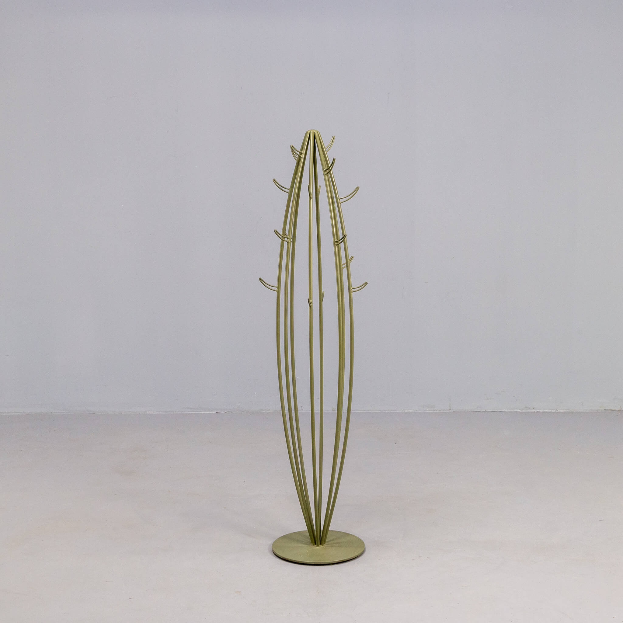 90s rare design coat rack for Pallucco Italy