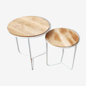 Paire de tables d'appoint