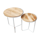 Pair of side tables