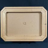 Bevelled mirror gilded wood 76x57cm