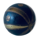 Boule décorative en bois et laion