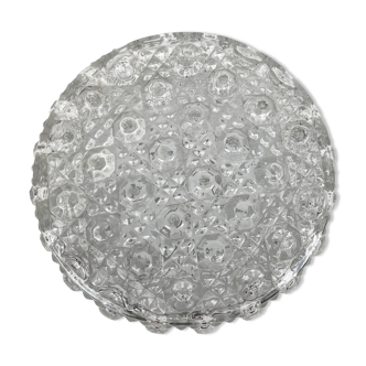 Ceiling lamp or wall lamp in holophanous glass - Ø 16 cm