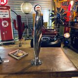 Aircraft propeller blade on base