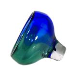 Vintage Glass Bowl • Gerard Thomassen • Glasfabriek Leerdam • 1990