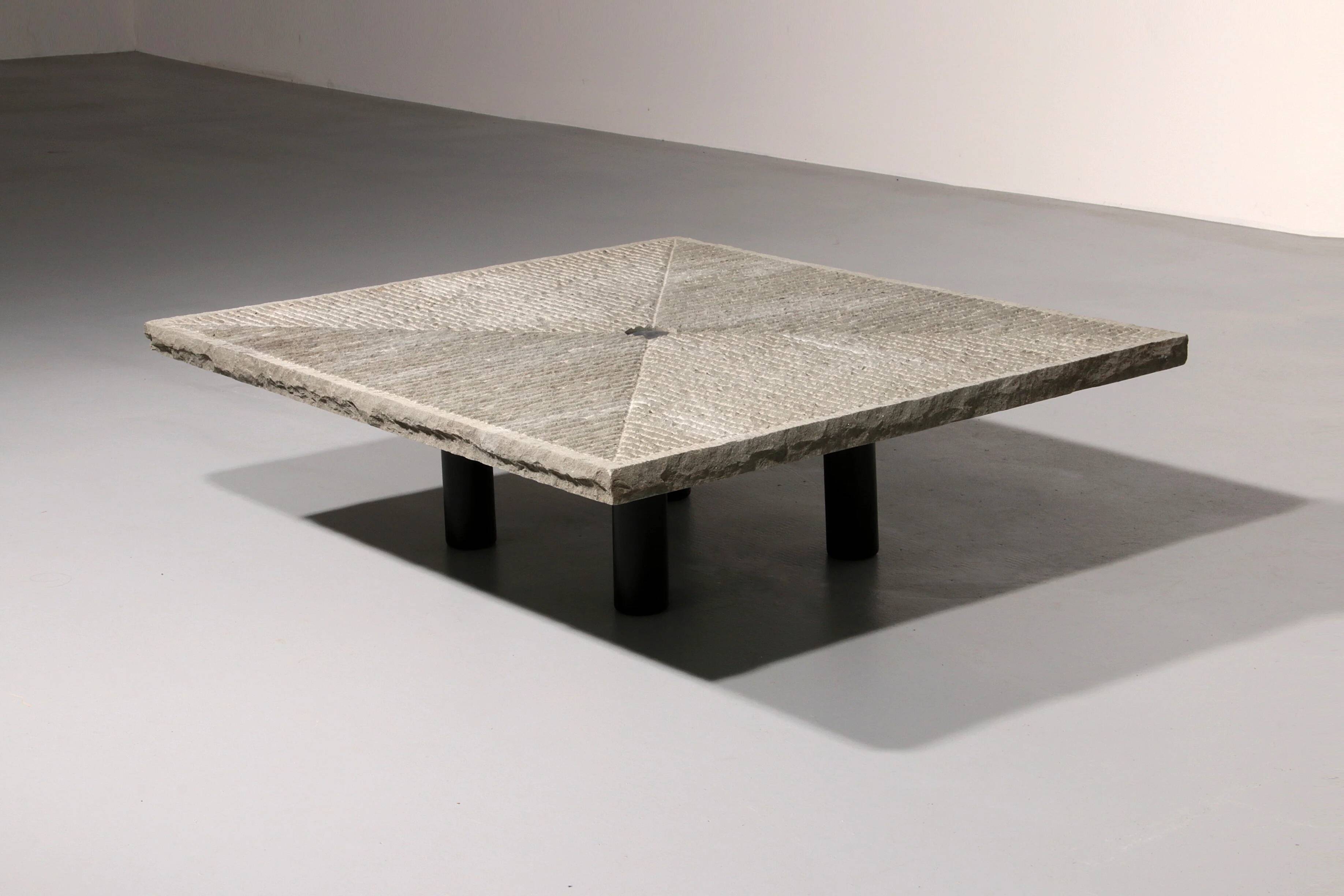 Table basse Giulio Lazzotti par Mageia, Italie 1981