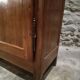 Armoire à linge, bonnetière ancienne en merisier français
