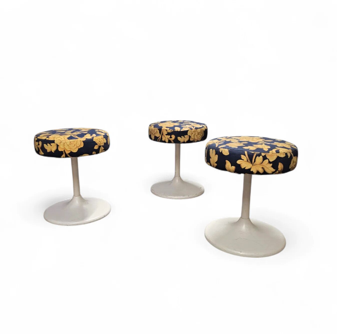 3 x tabouret Lusch / années 1970