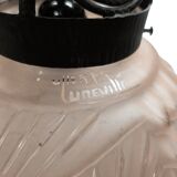 Frans Art Deco Hanglamp Van Muller Freres Luneville, 1930s