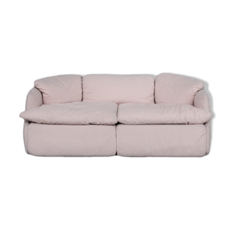 Alberto Rosselli Mid-Century 'Confidential' Two Seater Sofa for Saporiti