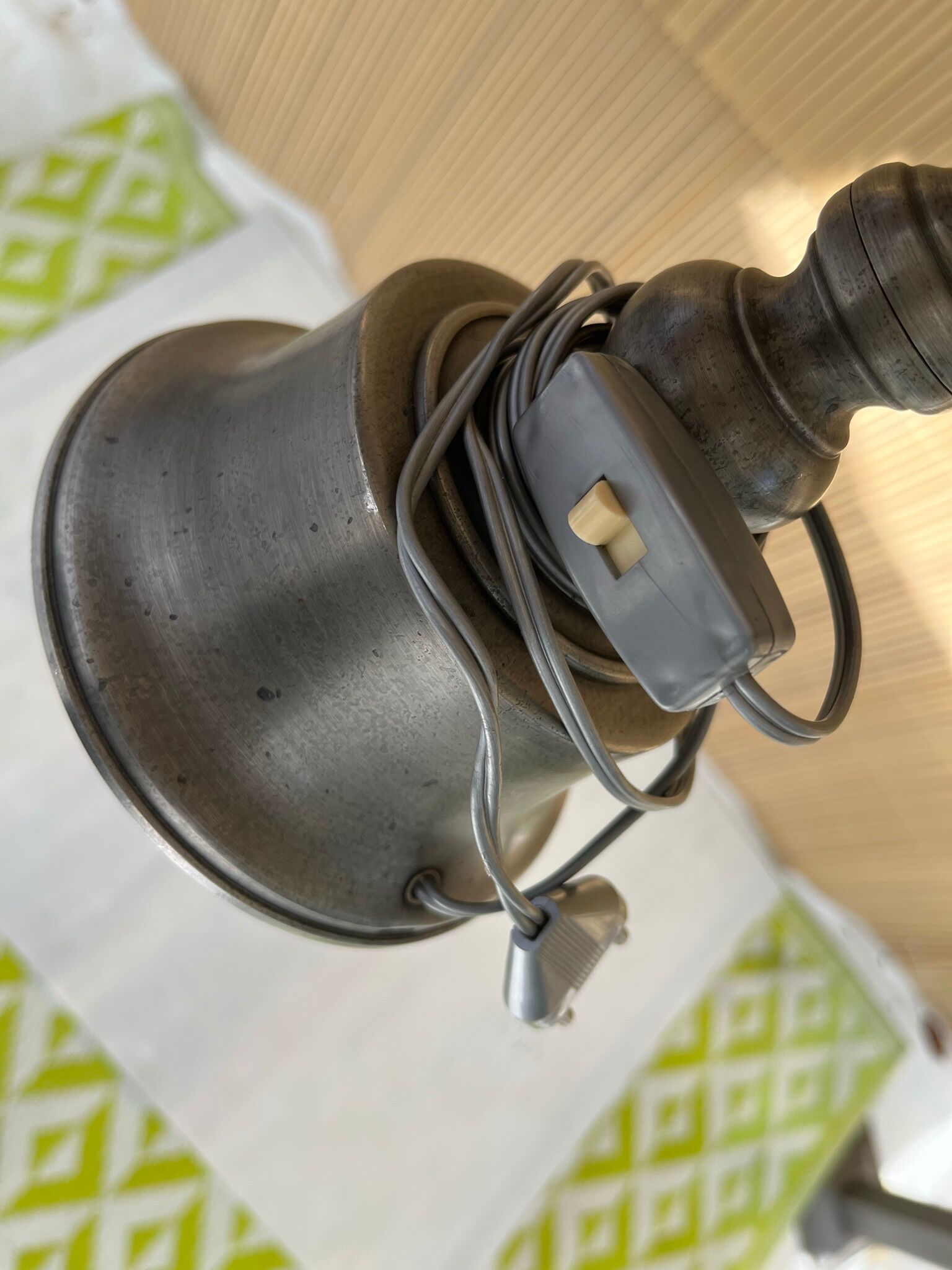 Vintage bedside lamp