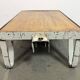 Table basse industrielle grise, années 1960
