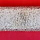LARGE APPLIQUE OR CEILING LIGHT IN INDUSTRIAL VINTAGE HOLOPHANE GLASS