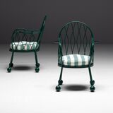 Sculptural Garden Armchairs, France, 1950s