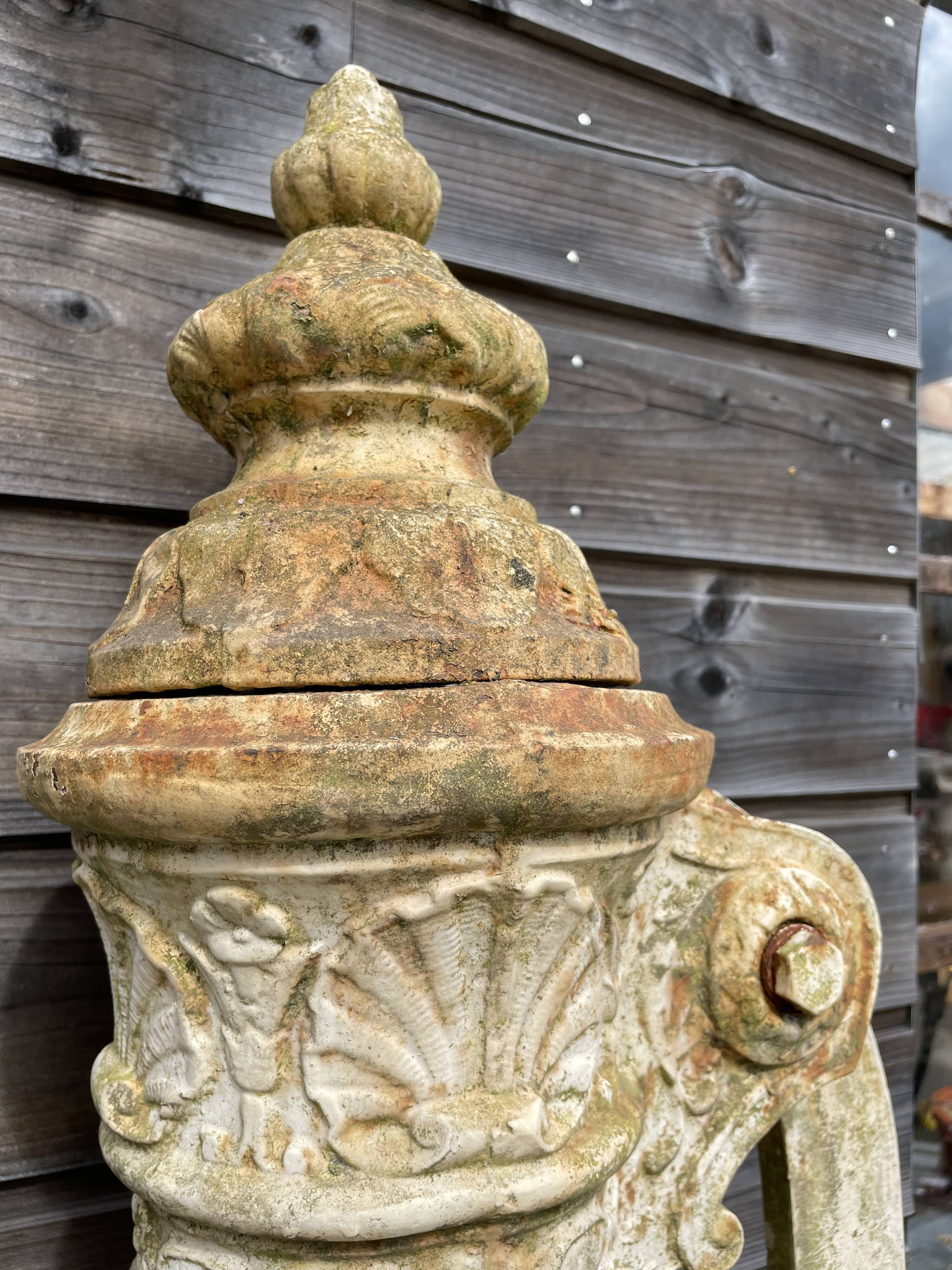 Old cast iron pump