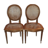 2 chairs from the Louis XVI period