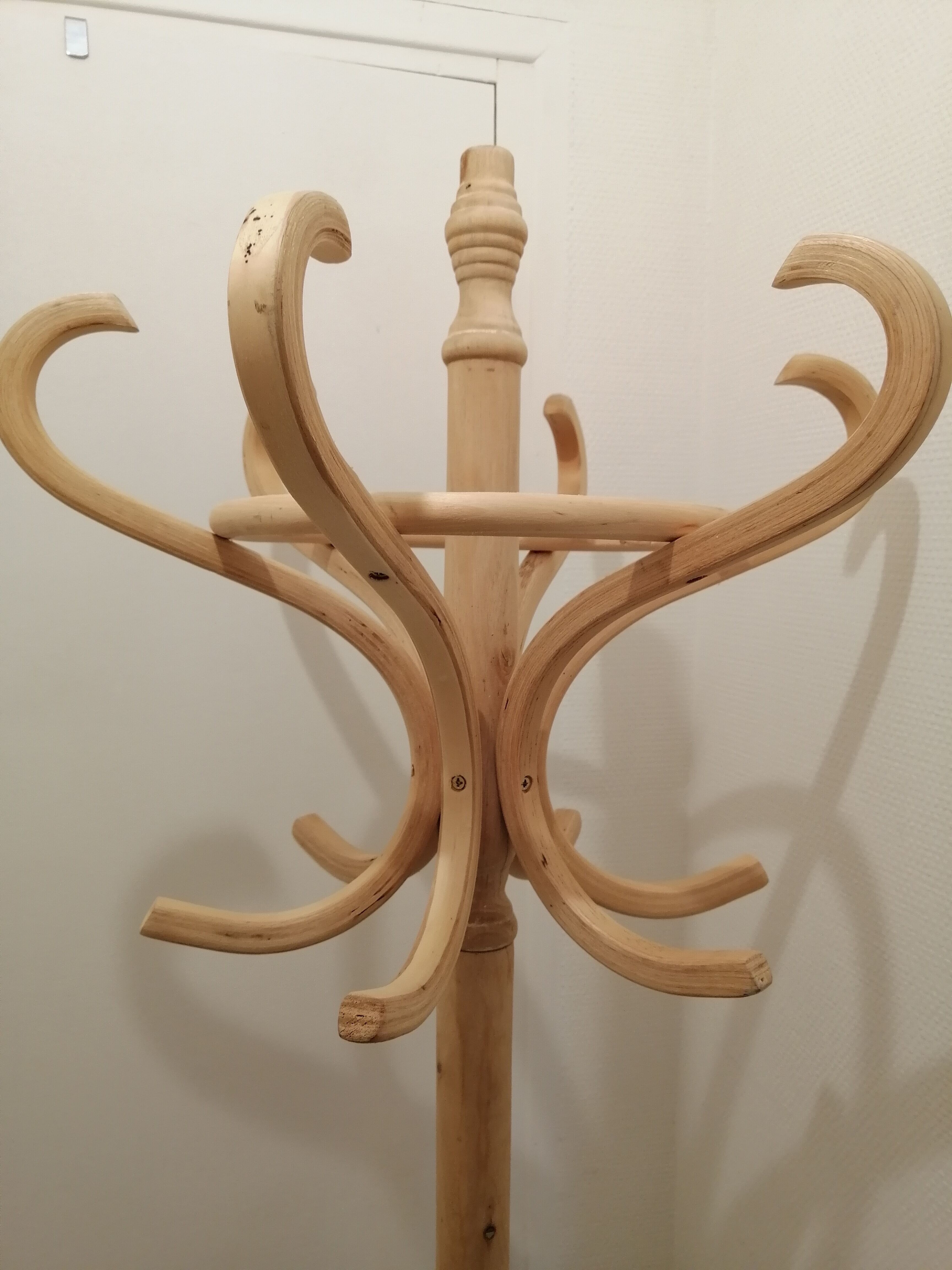 Porte manteau perroquet vintage