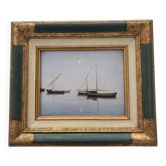 Tableau paysage marin