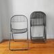 4 vintage folding chairs 1980 Niels Gammelgaard
