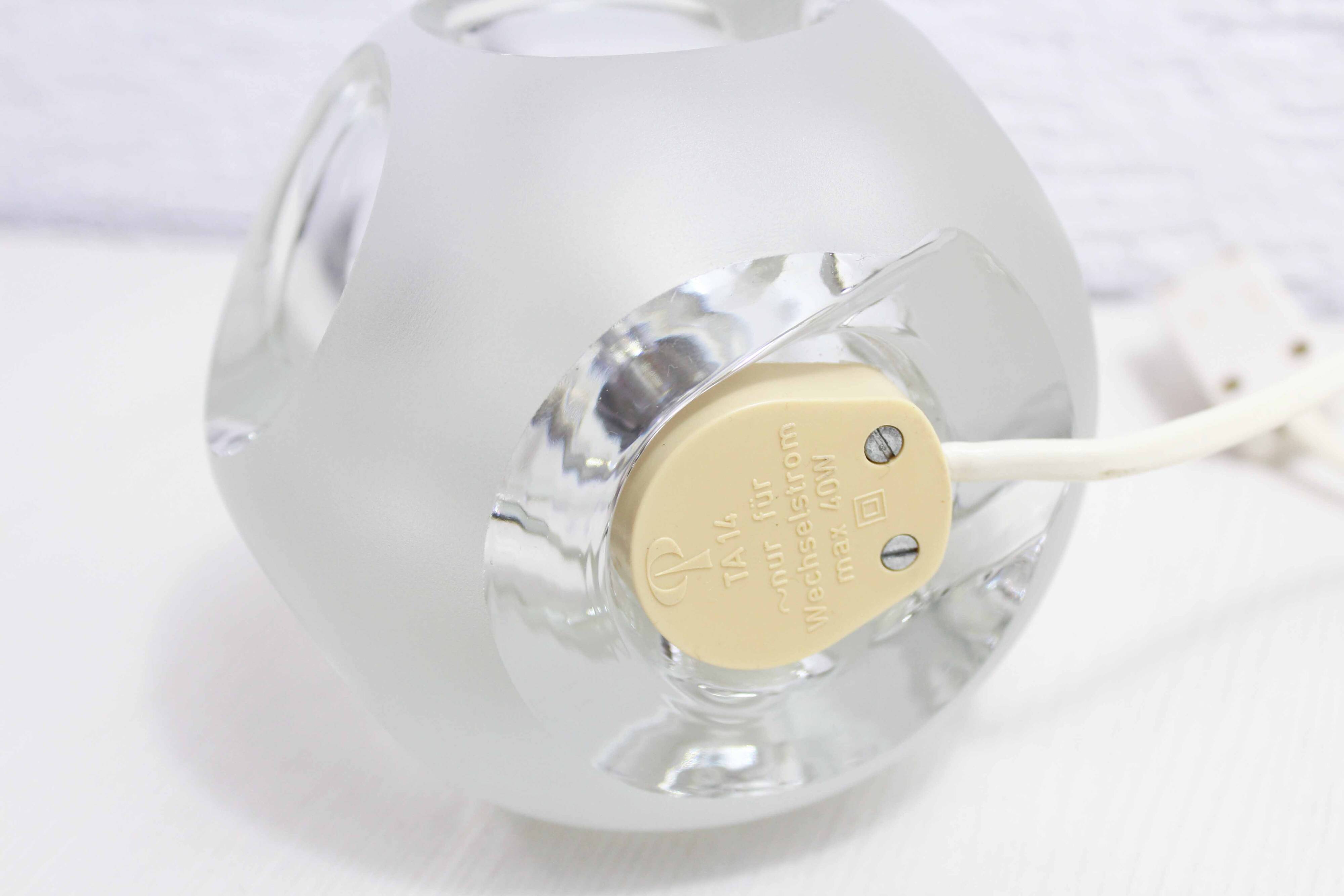 Peill & Pützler glass lamp 1970