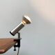 Vintage minimalist clip lamps from the space age, Table or Shelf, by Philips