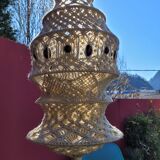 Vintage macramé suspension