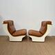 Sofa / 4 orchid modules Michel Cadestin for airborn