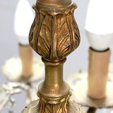 Lustre en cristal, milieu XXe