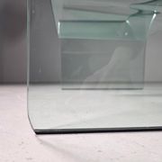 "Ghost" chair in glass by Cini Boeri for FIAM Italy, 1980s.