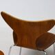 Set of four “Lily” chairs by Arne Jacobsen for Fritz Hansen, teak, Denmark, 1971