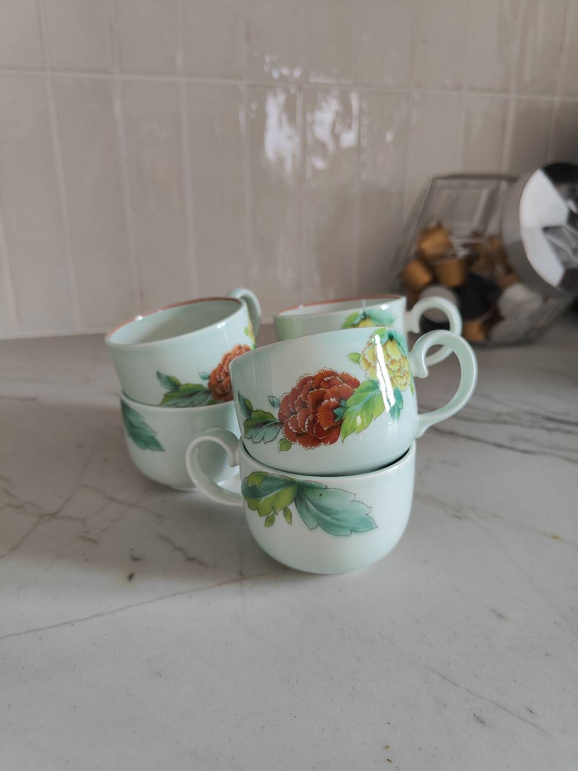 6 tasses à café