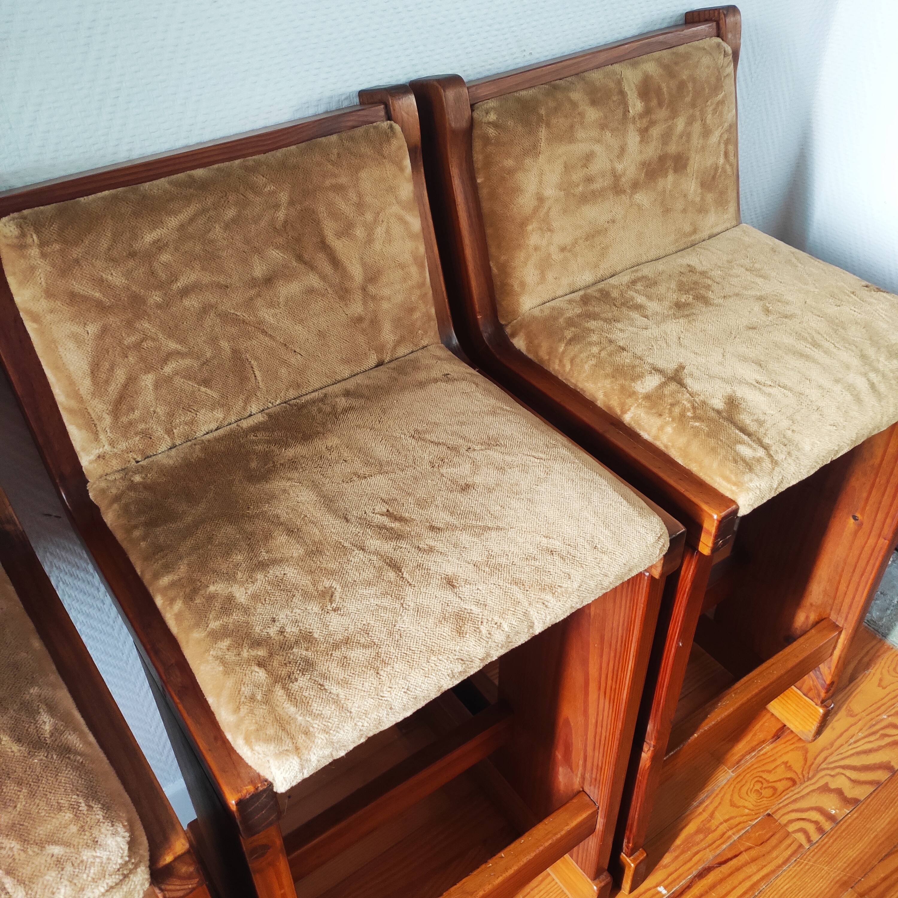 Vintage bar stools Scandinavian design