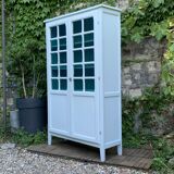 Vintage 1960s Parisian glass cabinet