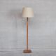 Turned Wooden Mid-Century French Floor Lamp