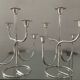 Pair of Tommy Larsen silver brass candlesticks from the 70s