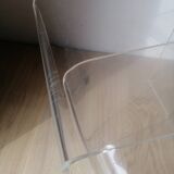 3 nesting tables in plexiglass