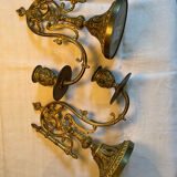Bronze candlesticks