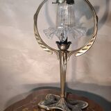 Old bronze lamp
