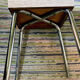 Vintage white formica chest