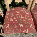 4 chaises de Style Louis XIII