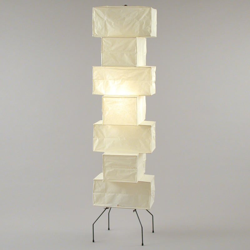 Akari uf4- l10 floor lamp by Isamu Noguchi