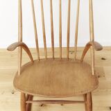 Chaise à bascule Illum Wikkelsø "IW3" pour Niels Eilersen