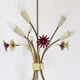 Great ceiling light 50s flowers design vintage 50's rockabilly lamp