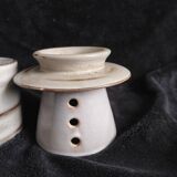 Ceramic water butter dish from Sainte Radegonde