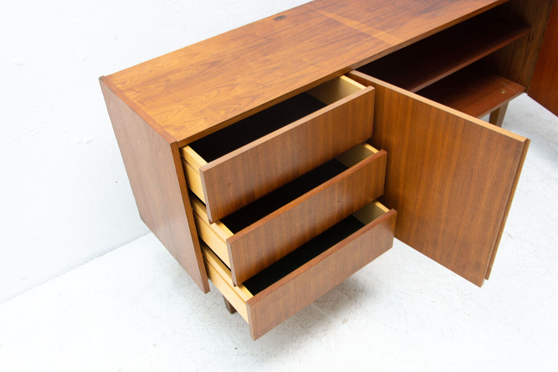 Enfilade en acajou vintage, Allemagne, années 1960