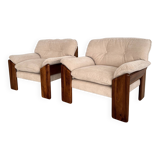 Italian "Sapporo" Armchairs by Mario Marenco for Mobil Girgi