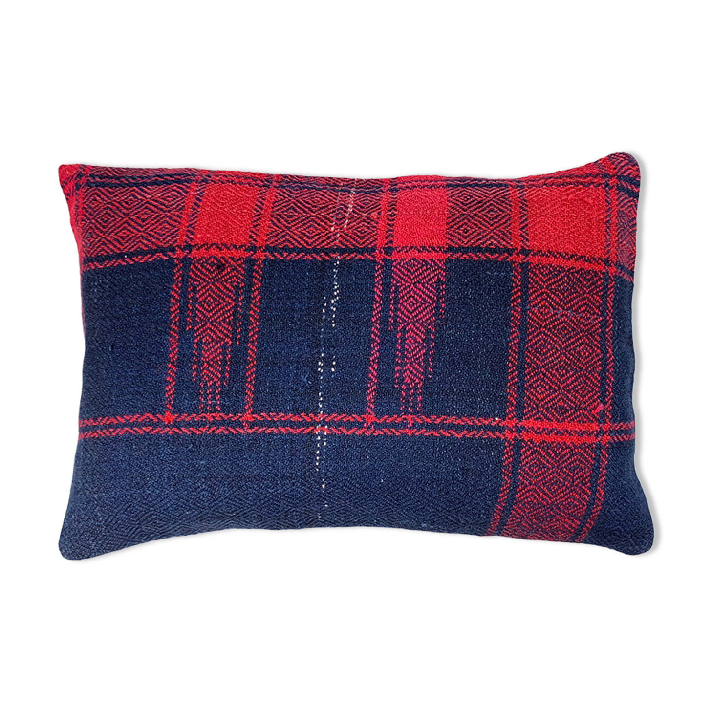 Vintage turkish handmade kilim cushion cover 40x60 cm